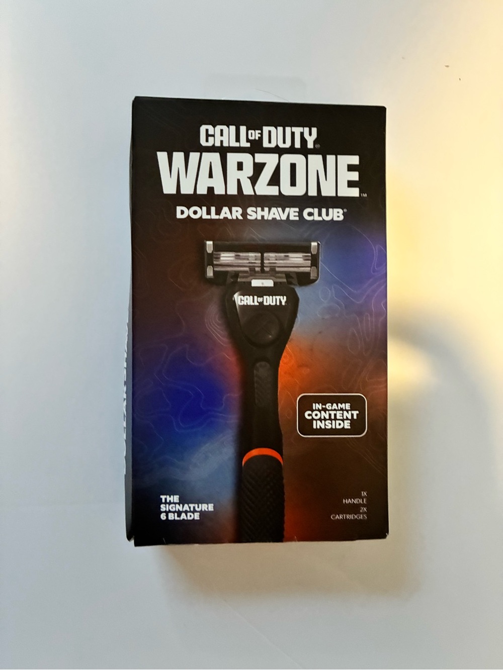 Call of Duty Warzone x Dollar Shave Club Razor Set – Limited Edition (New/Sealed